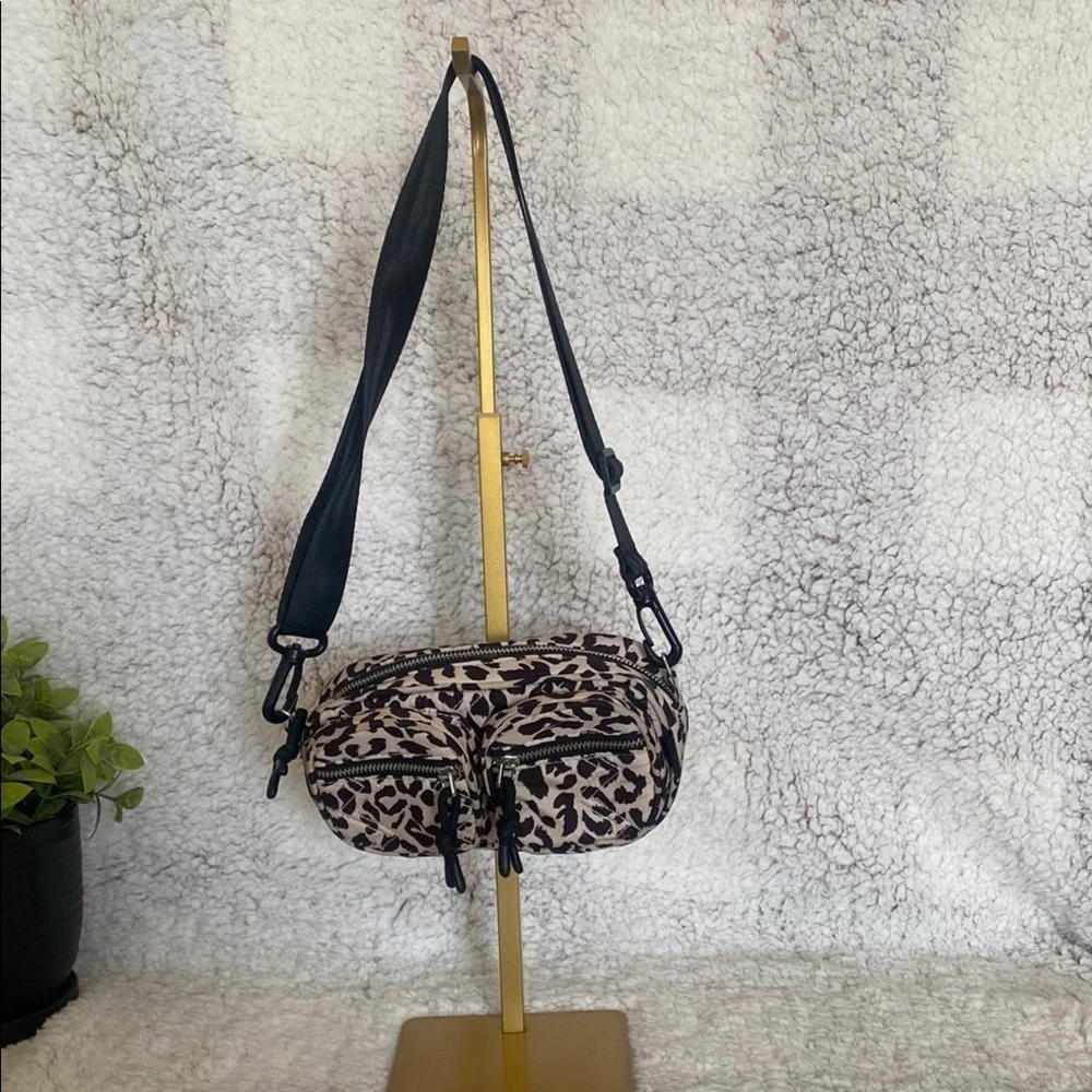 Zara Black Leopard Print  Bag